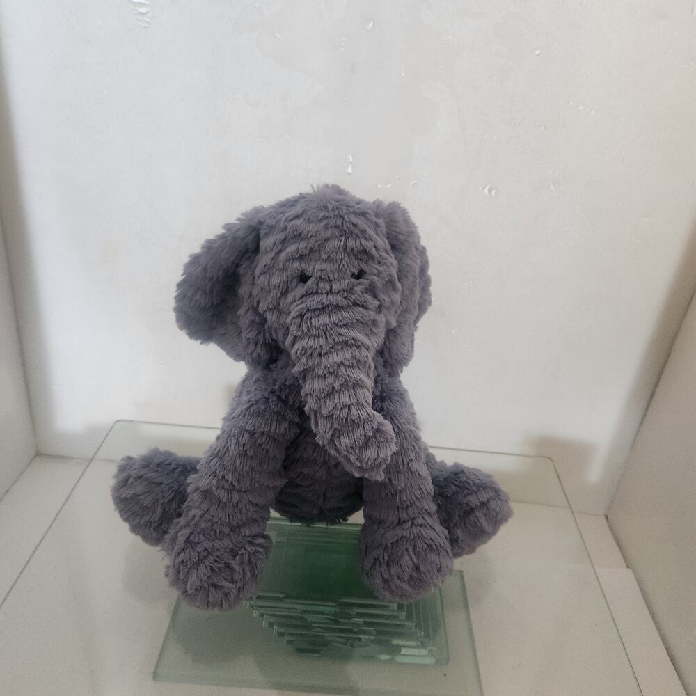 Jellycat Fuddlewuddle Elephant Stuffed Animal Purple